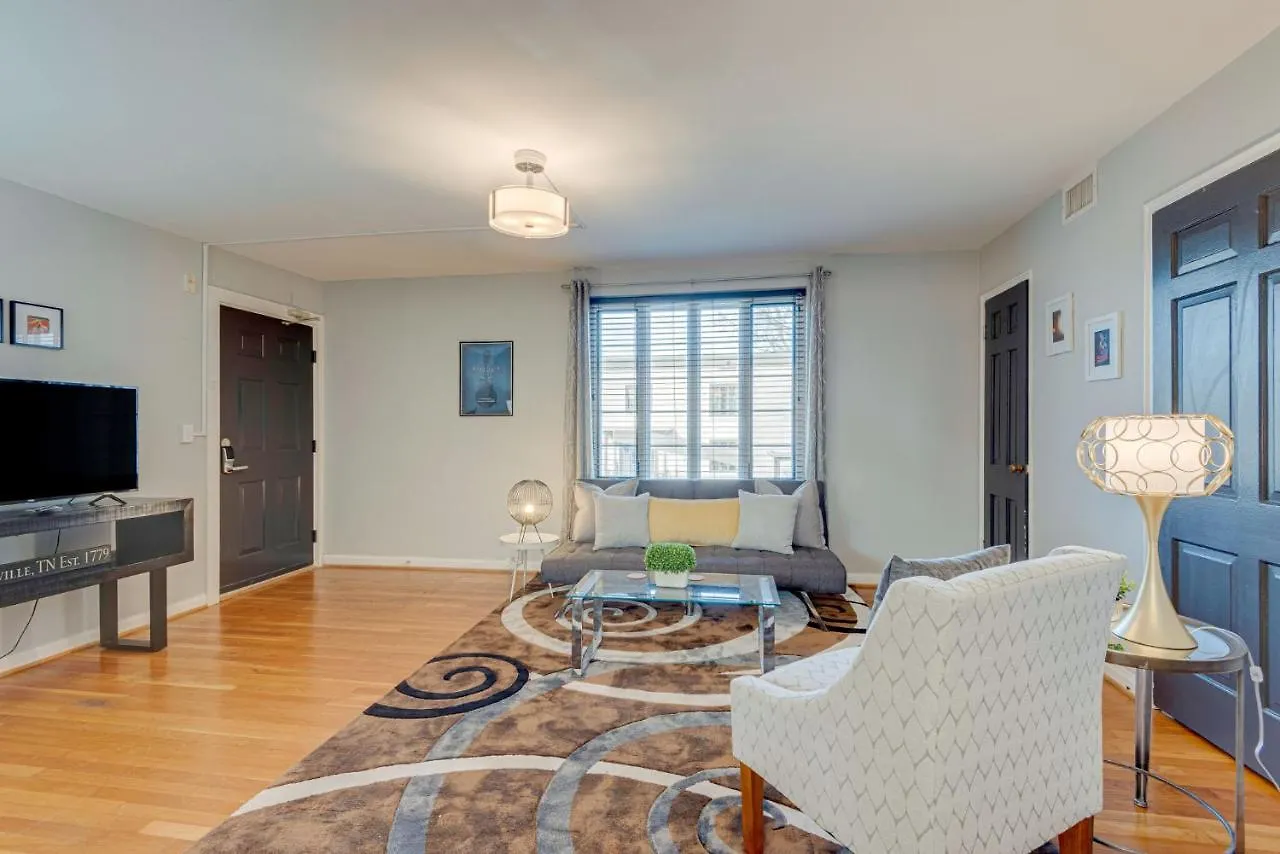 Apartment Nashville Flat W/View Walkable -207